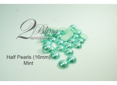 Pearl Flat back - 16mm - (Pack of 25)